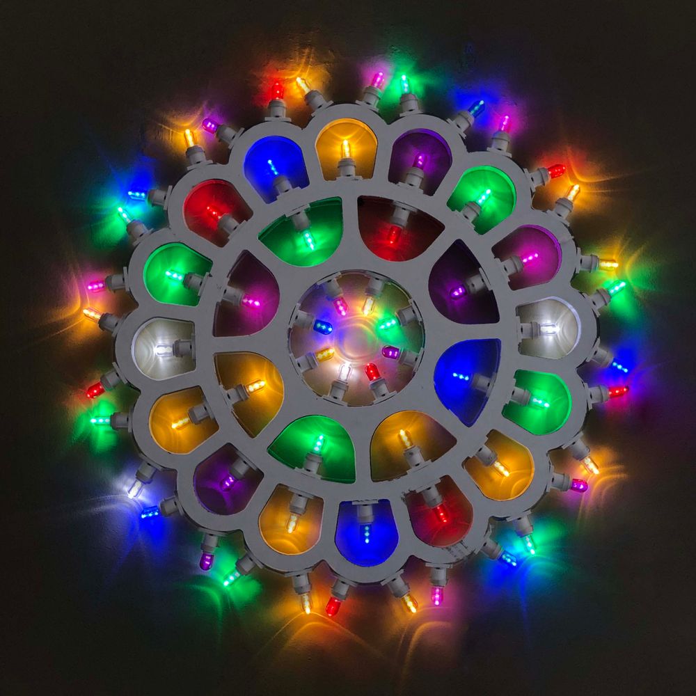 Appliques - Rosone Merletto B - MARIANOLIGHT