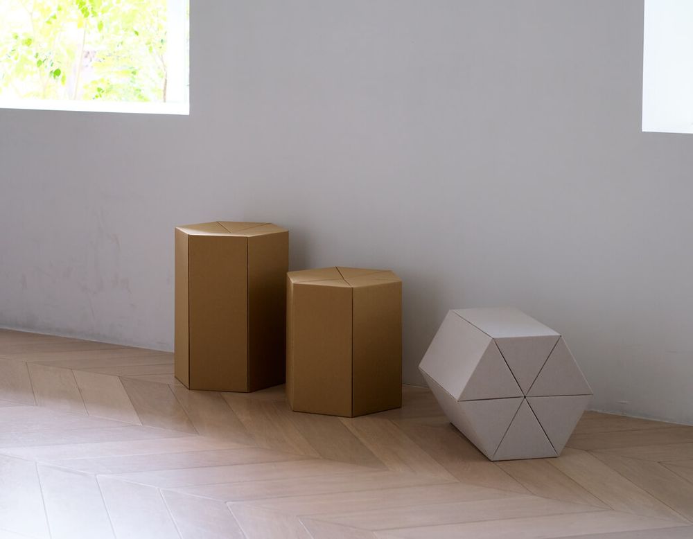 Children's tables and chairs - Riki Stool - Papermade, Lightweight, Assembly stool - METROCS