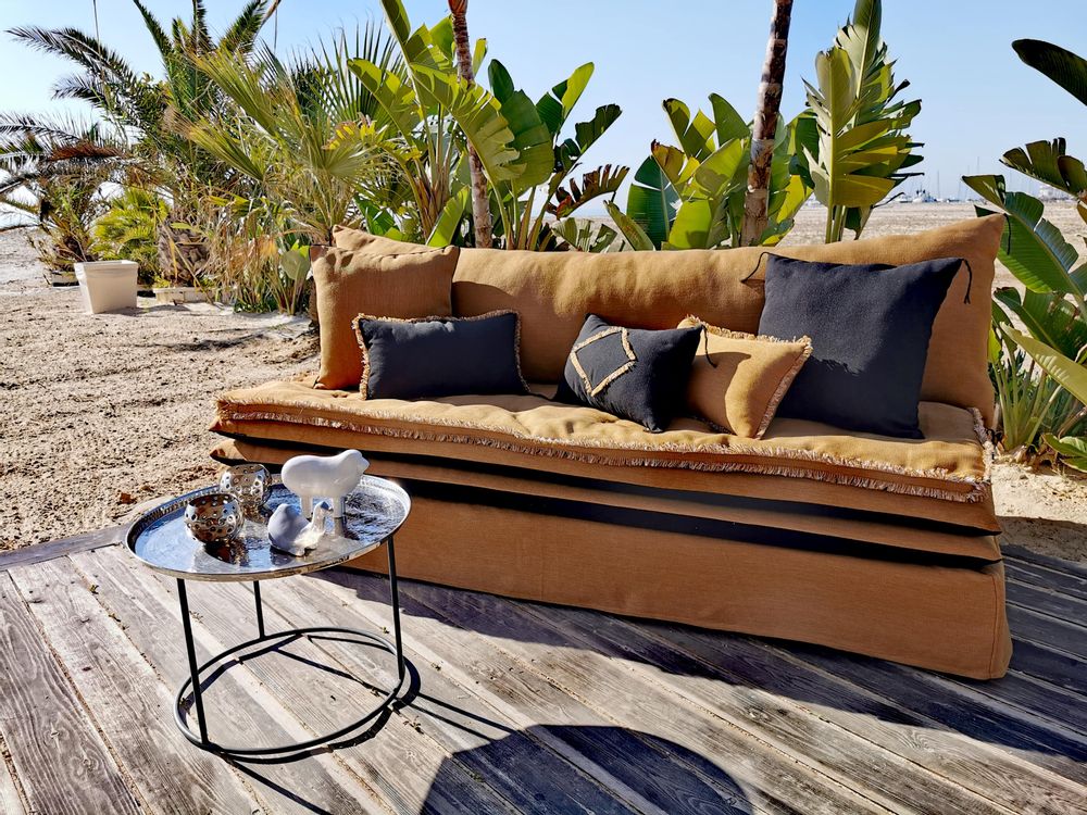 Sofas - TAILOR-MADE CANAPE THOUSAND AND ONE NIGHT OUTDOOR - BERENGERE LEROY