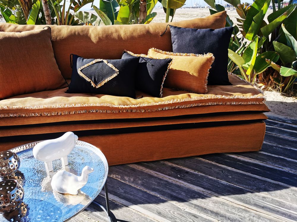 Sofas - TAILOR-MADE CANAPE THOUSAND AND ONE NIGHT OUTDOOR - BERENGERE LEROY