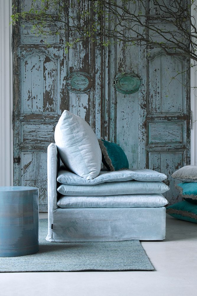 Sofas for hospitalities & contracts - SOFA ARMCHAIR MILLE ET UNE NUIT MADE TO MEASURE. - BERENGERE LEROY