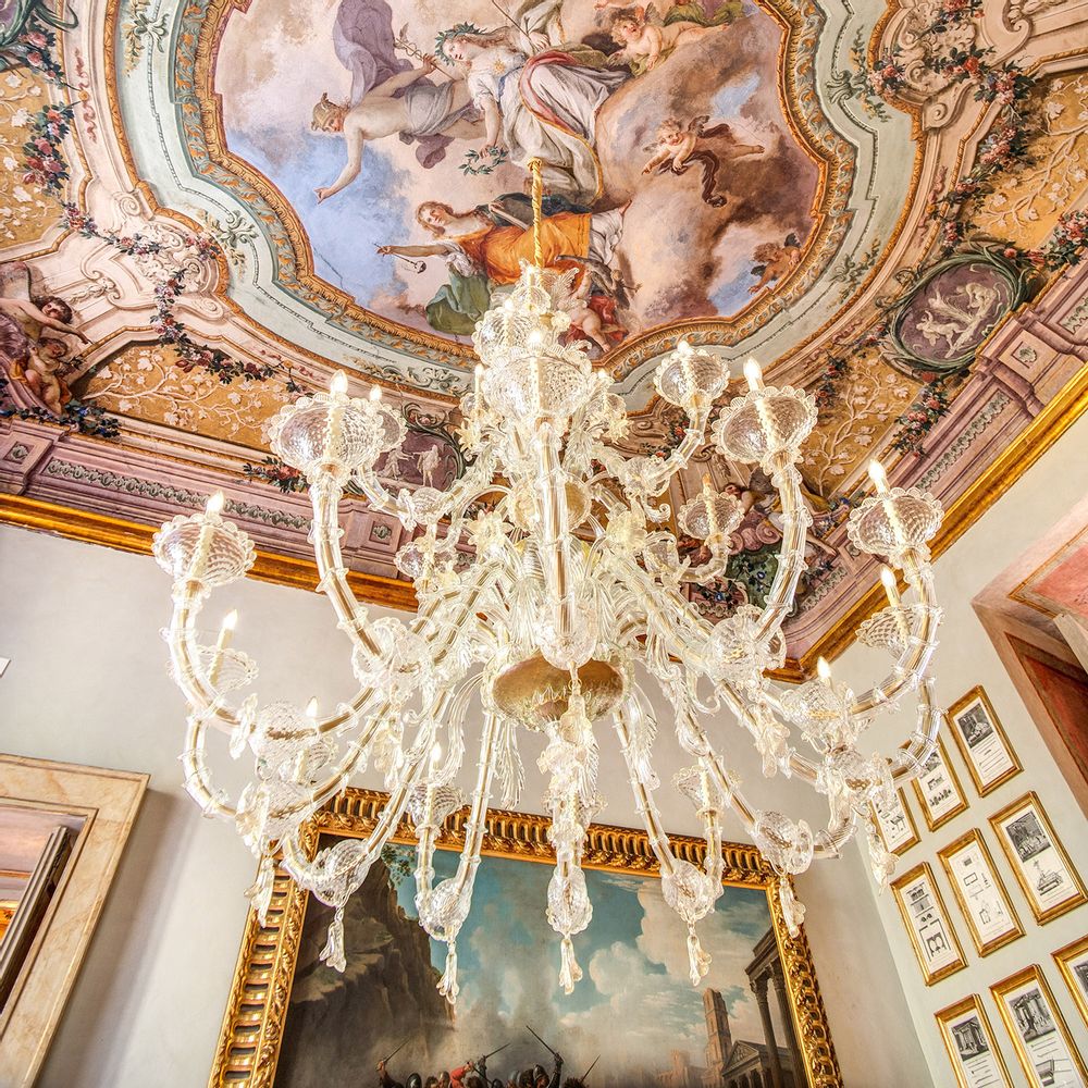 Hanging lights - Villa Doria, luxurious chandelier - MULTIFORME