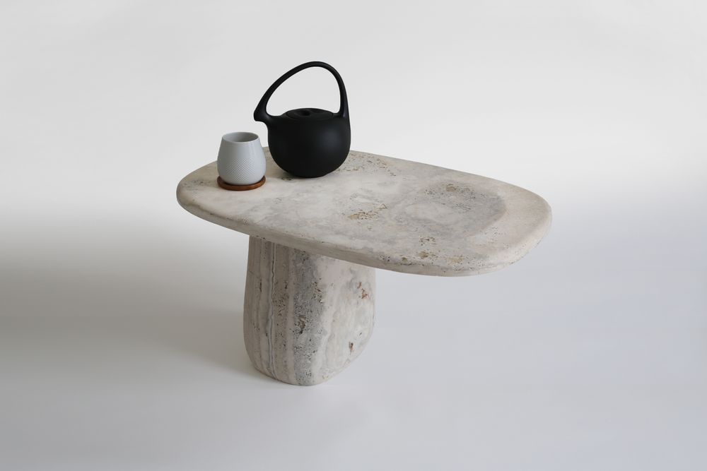 Tables basses - Dolmen Side table - ATELIERS ROMEO FURNITURES
