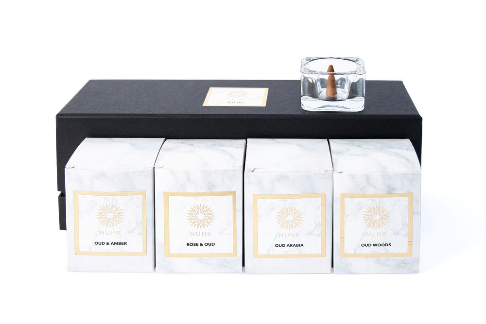 Cadeaux - Oud Incense Cones Gift Set - NUHR