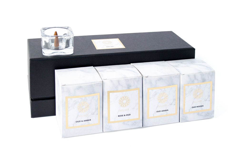 Cadeaux - Oud Incense Cones Gift Set - NUHR