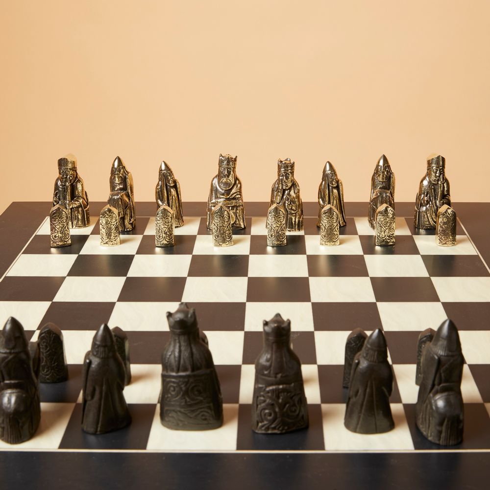 Sculptures, statuettes and miniatures - Viking chessboard decorative item - ART’Ù FIRENZE