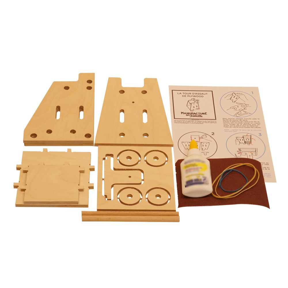 Children's arts and crafts - Plywood’s Belfry - MANUFACTURE EN FAMILLE