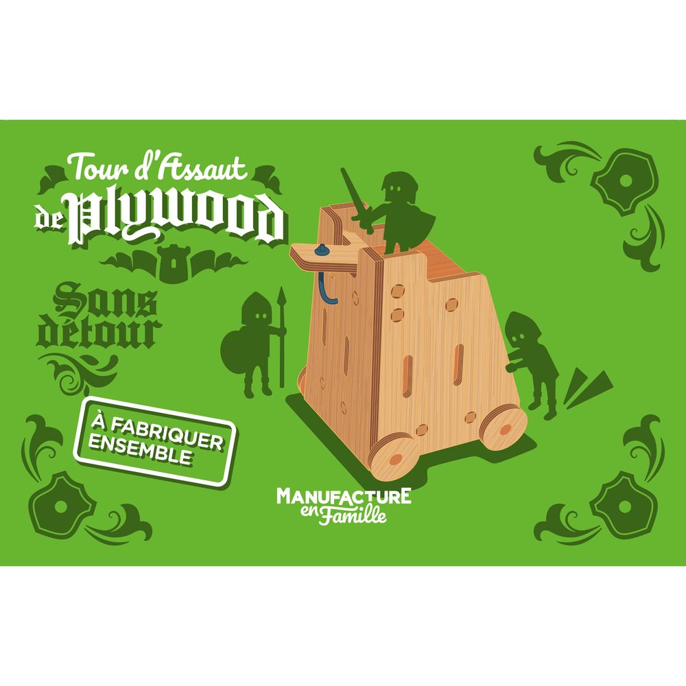 Children's arts and crafts - Plywood’s Belfry - MANUFACTURE EN FAMILLE
