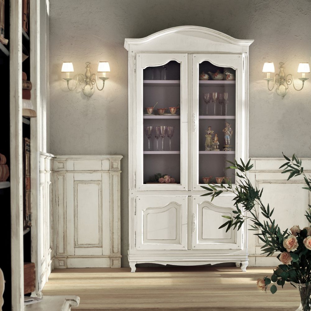 Bibliothèques - Armoire à deux formes de portes provinciales françaises - INTERIORS ITALIA