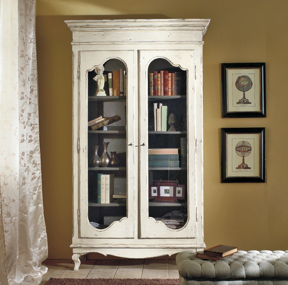 Bibliothèques - Armoire à deux formes de portes provinciales françaises - INTERIORS ITALIA
