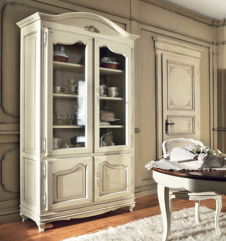 Bibliothèques - Armoire à deux formes de portes provinciales françaises - INTERIORS ITALIA