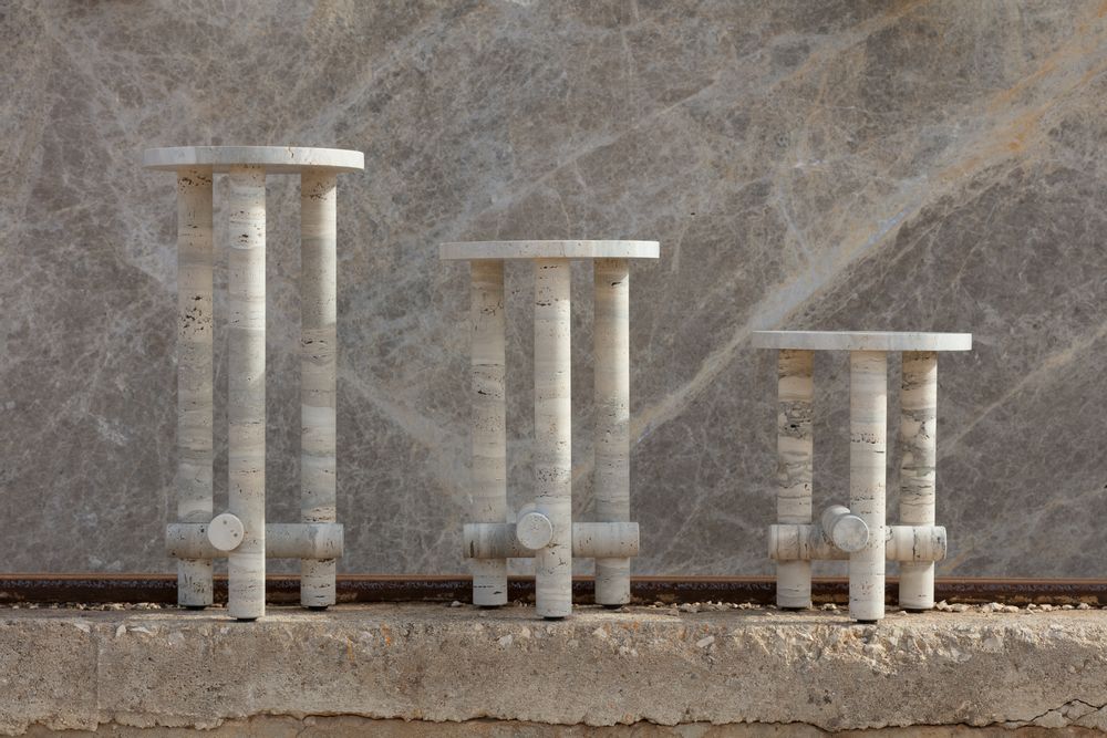 Objets personnalisables - Side Table n°1 - ATELIERS ROMEO FURNITURES
