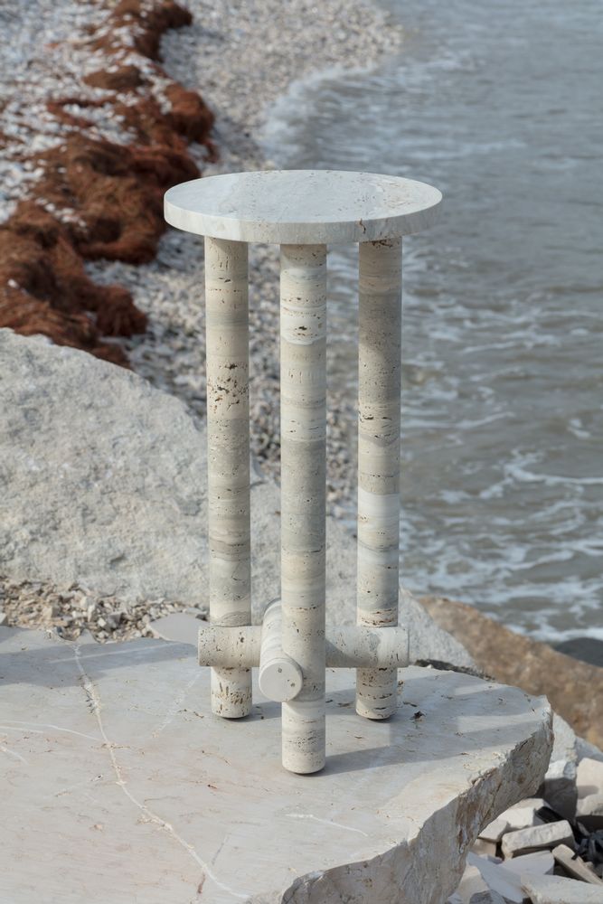 Objets personnalisables - Side Table n°1 - ATELIERS ROMEO FURNITURES