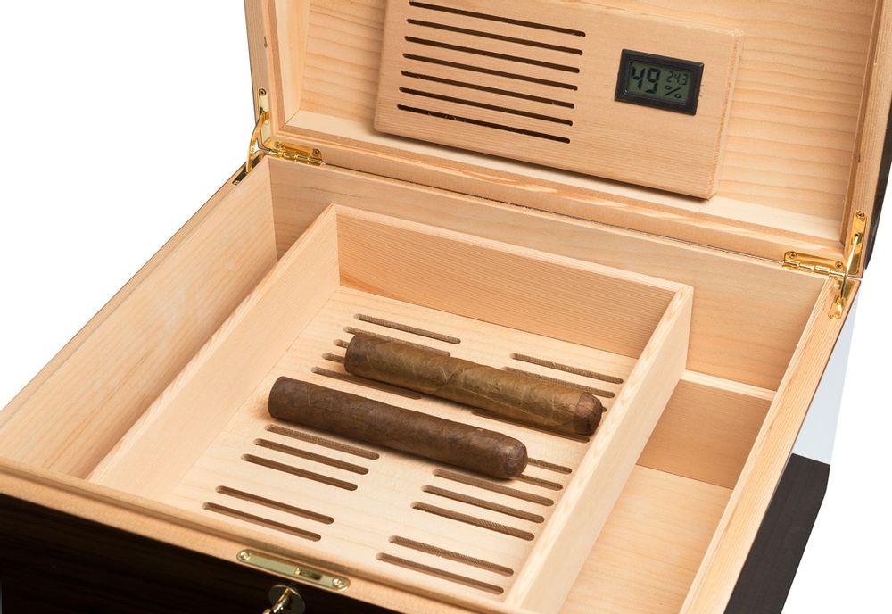 Caskets and boxes - ROMA CIGAR CASE WITH ASHTRAY - MORICI