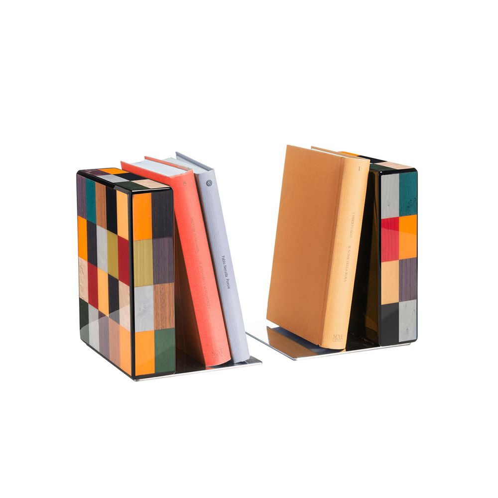 Objets design - VENEZIA SET DE 2 SERRE-LIVRES - MORICI