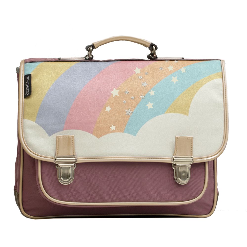 Sacs et cartables enfants - CARTABLE ARC EN CIEL ETOILE - CARAMEL&CIE