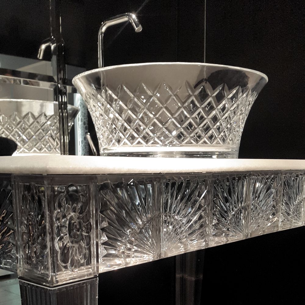 Spa - Lavabo 7066 en cristal véritable 24% pb. - BIANCHINI & CAPPONI