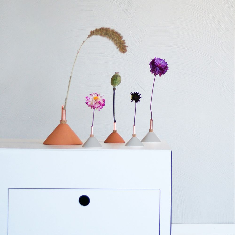 Design objects - Consilium Vase Glacier Grey - SCANDINAVIA FORM