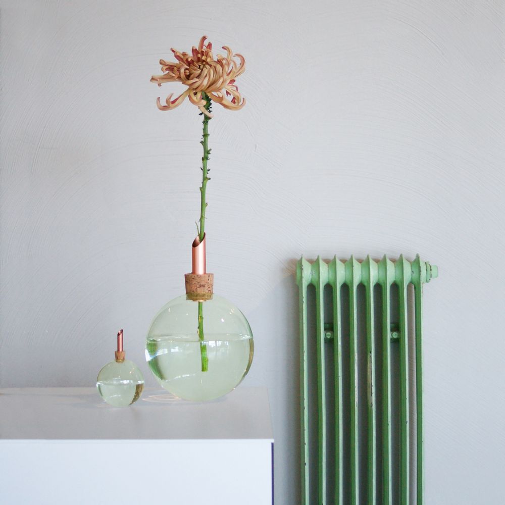 Design objects - Glasilium Vase Lime Green - SCANDINAVIA FORM