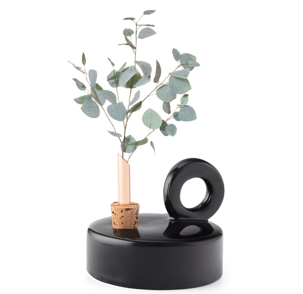 Design objects - Chamber Vase Black - SCANDINAVIA FORM