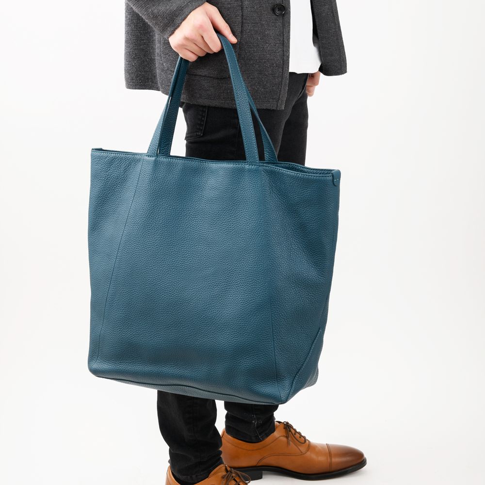 Sacs et cabas - SAC CABAS EN CUIR SOUPLE - SHION