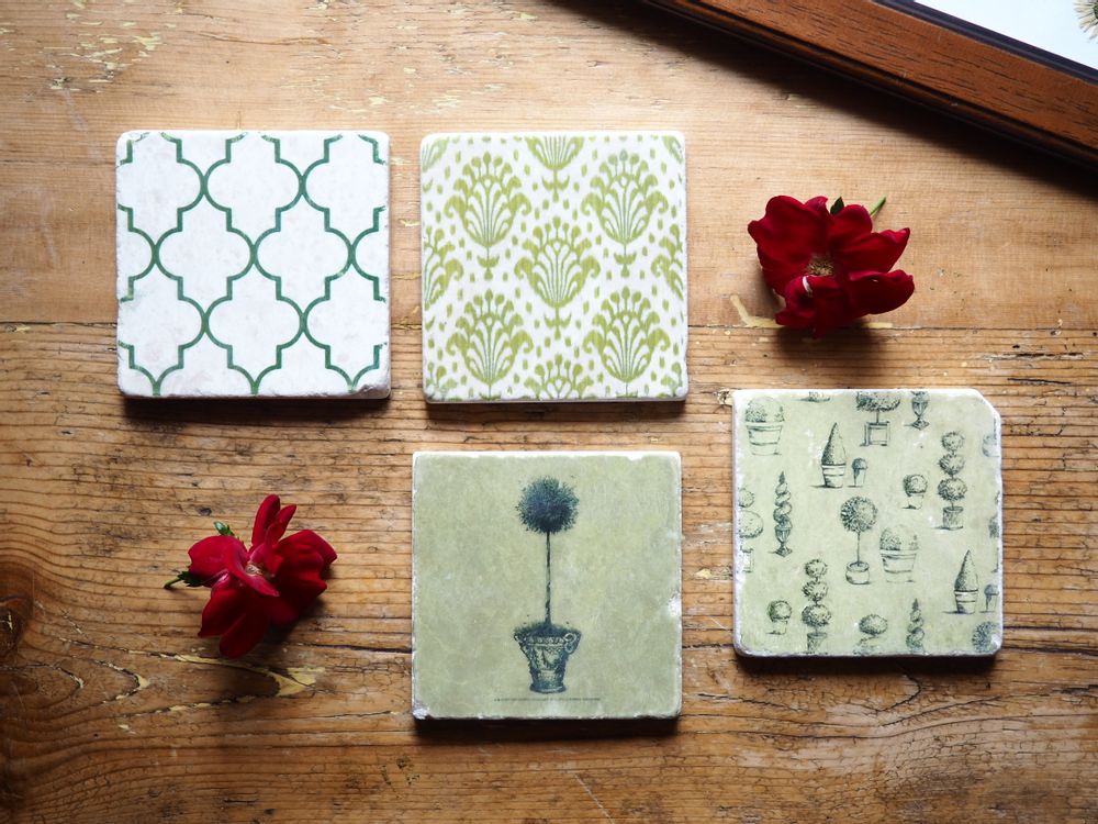 Decorative wall frescoes - Marble Tiles - STUDIOSVE