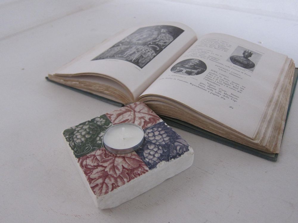Decorative objects - Marble tealight - STUDIOSVE