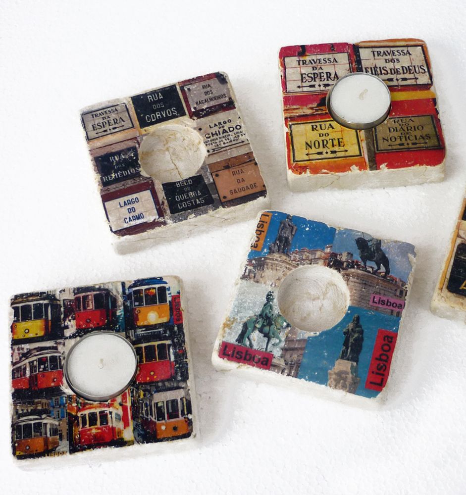 Decorative objects - Marble tealight - STUDIOSVE