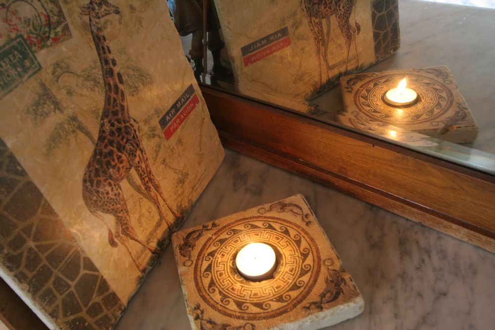 Decorative objects - Marble tealight - STUDIOSVE