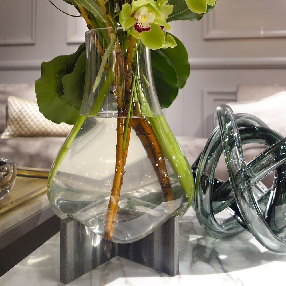 Vases - GRAVITY CROSS Vase - VANESSA MITRANI
