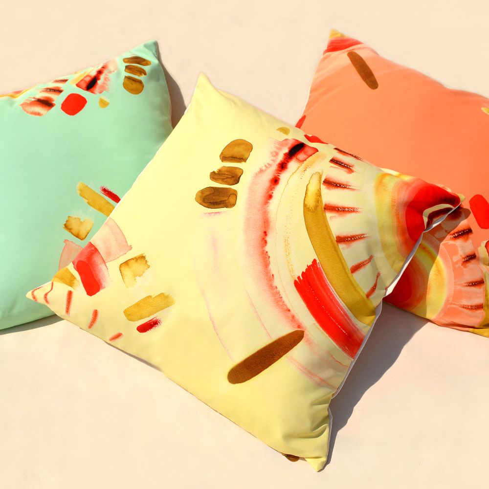 Fabric cushions - Piña Cushion Cover - IMOGEN HOPE