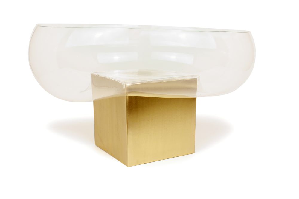 Vases - Coupe GRAVITY CUBE Bronze - VANESSA MITRANI