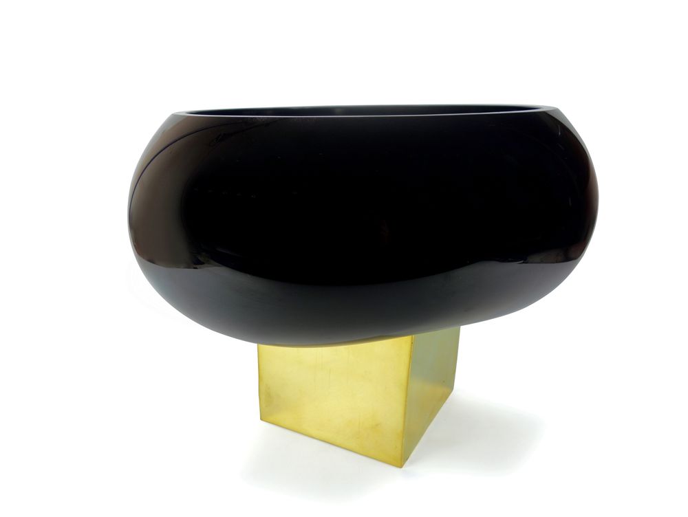 Vases - Coupe GRAVITY CUBE Bronze - VANESSA MITRANI
