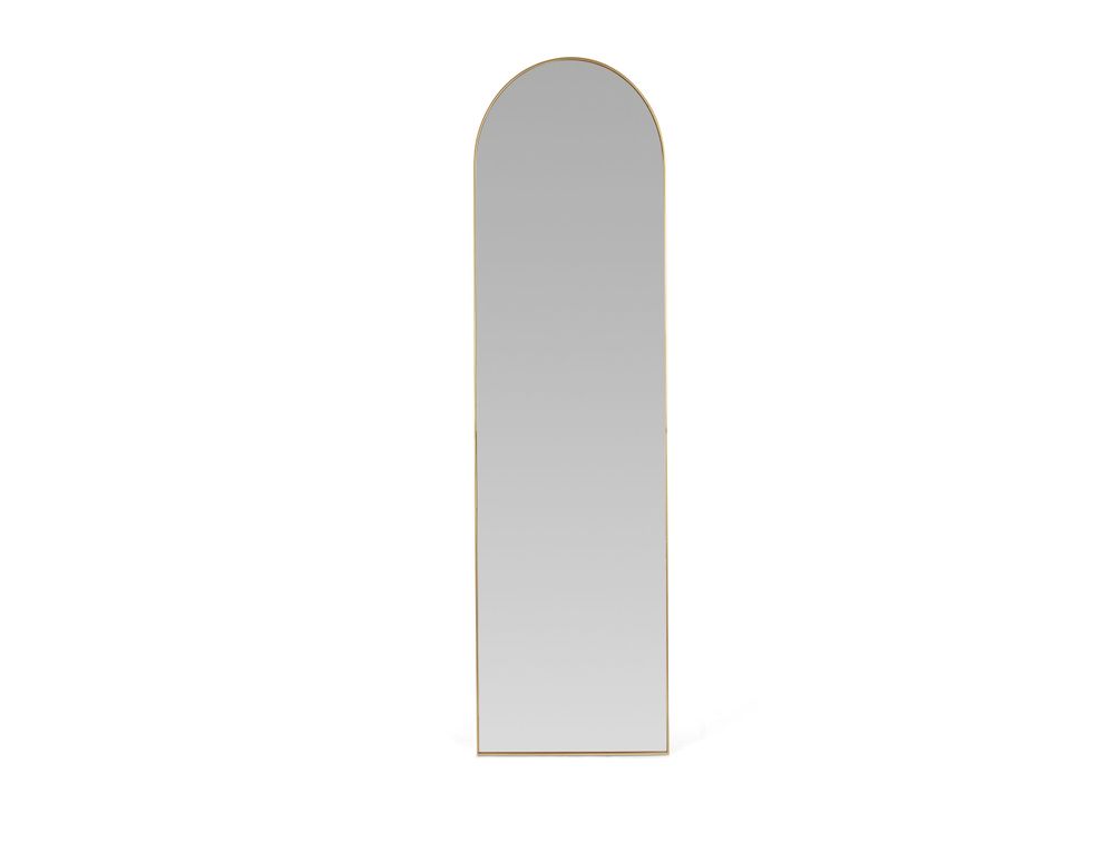 Miroirs - ARC MIROIR SUPPORT DORÉ 50X5X160 AX21547 - ANDREA HOUSE