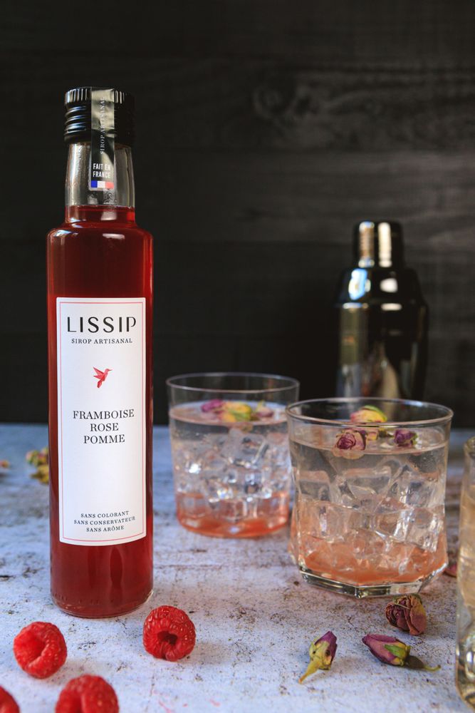 Delicatessen - Apple Rose Raspberry Syrup - L'ATELIER DES CREATEURS