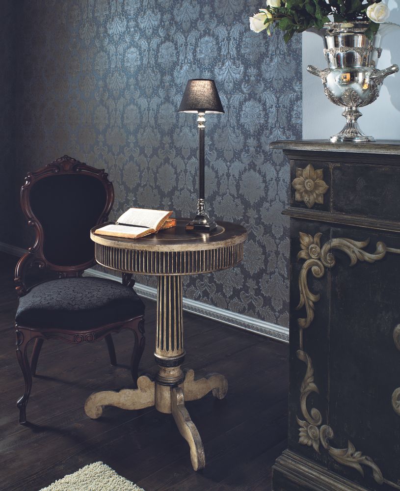 Buffets - AP256/D1 - Buffet décoré à la main « Rinascimento » avec deux portes et deux tiroirs - INTERIORS ITALIA