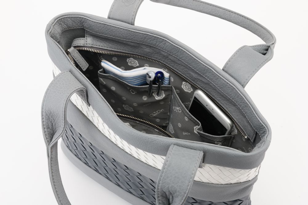 Sacs et cabas - SAC CABAS DOUBLE MESH SHION/CUIR - SHION