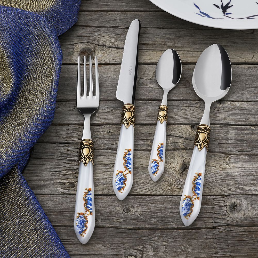 Couverts & ustensiles de cuisine - Couverts en PVD et décorés - BUGATTI ITALY