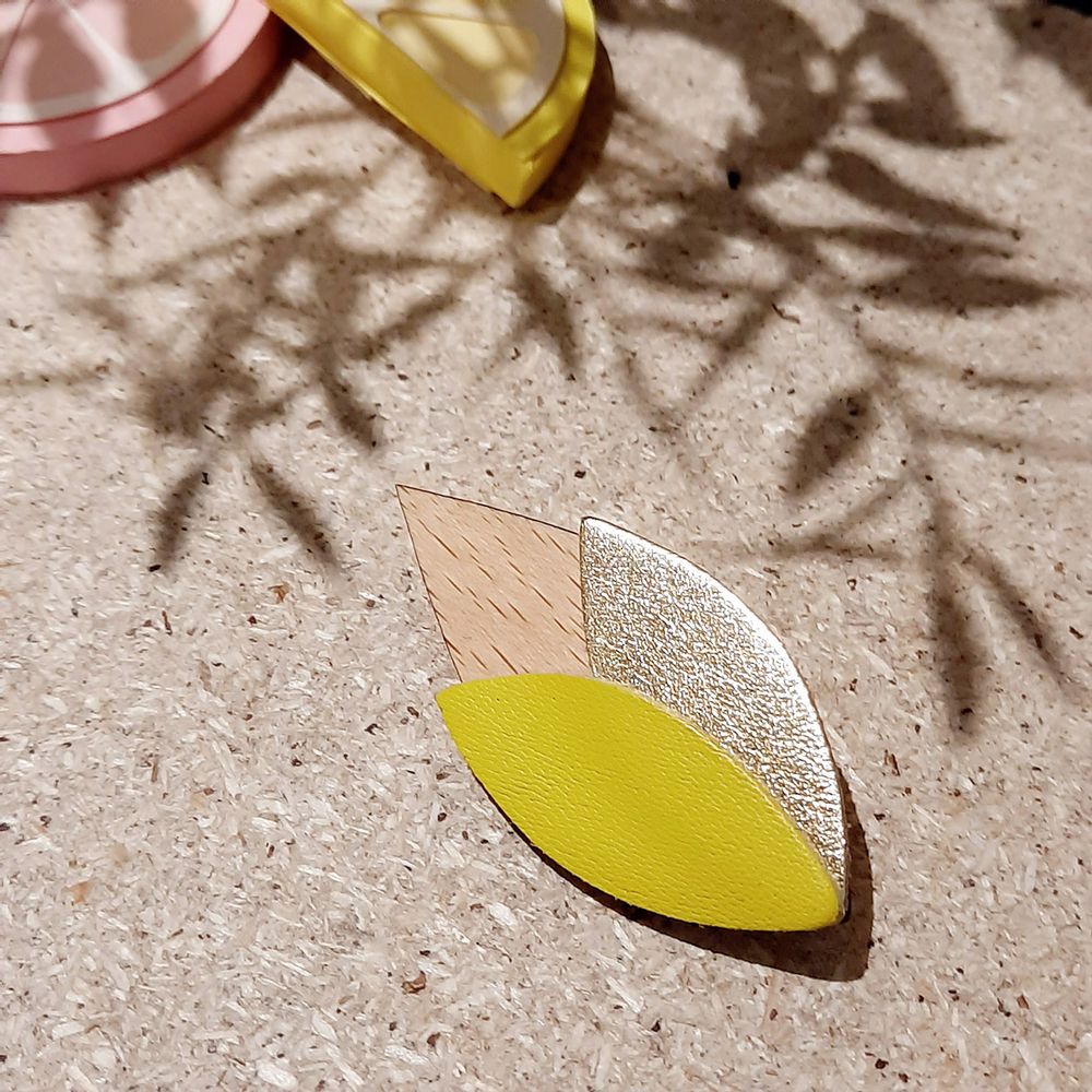 Bijoux - Broche TULIPE - NI UNE NI DEUX BIJOUX