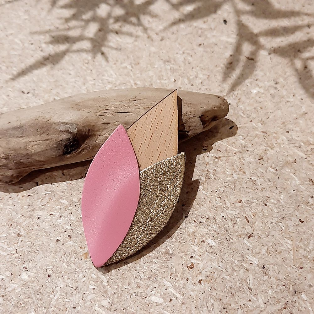 Bijoux - Broche TULIPE - NI UNE NI DEUX BIJOUX