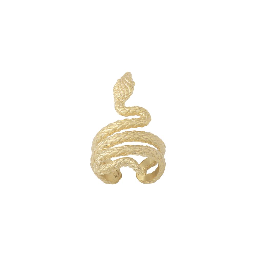 Bijoux - Bague Serpentine Plaqué or - COLLECTION CONSTANCE