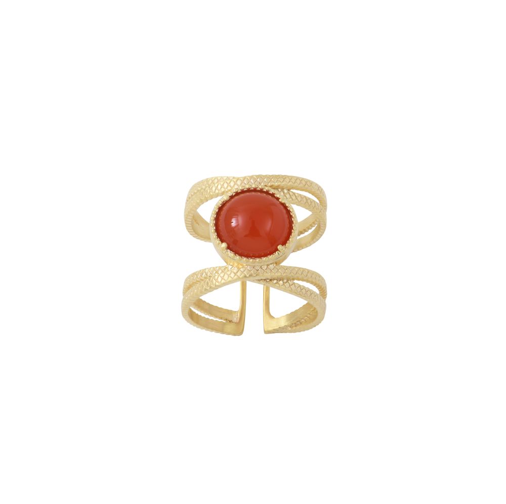 Jewelry - Iris Cornaline Ring - COLLECTION CONSTANCE