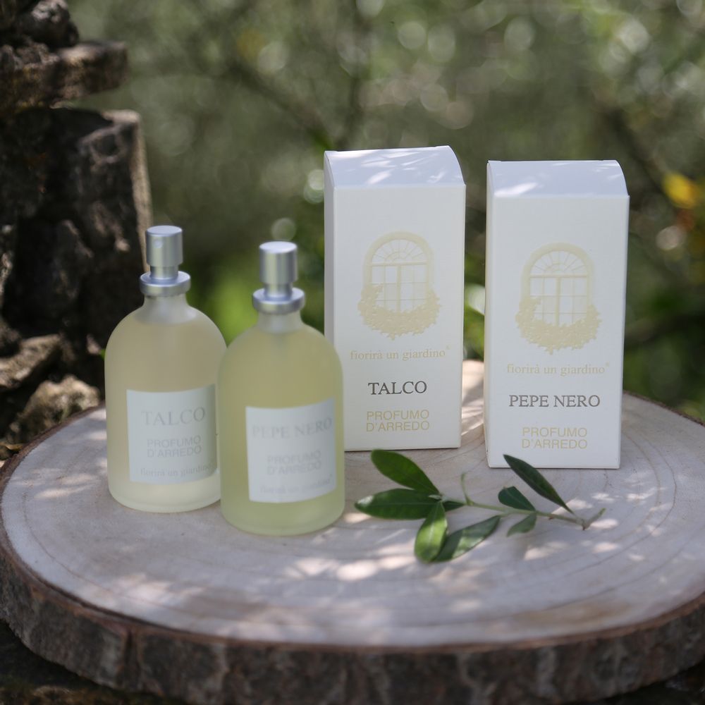 Spa - parfums d'ambiance avec huiles essentiels - FIORIRA UN GIARDINO SRL