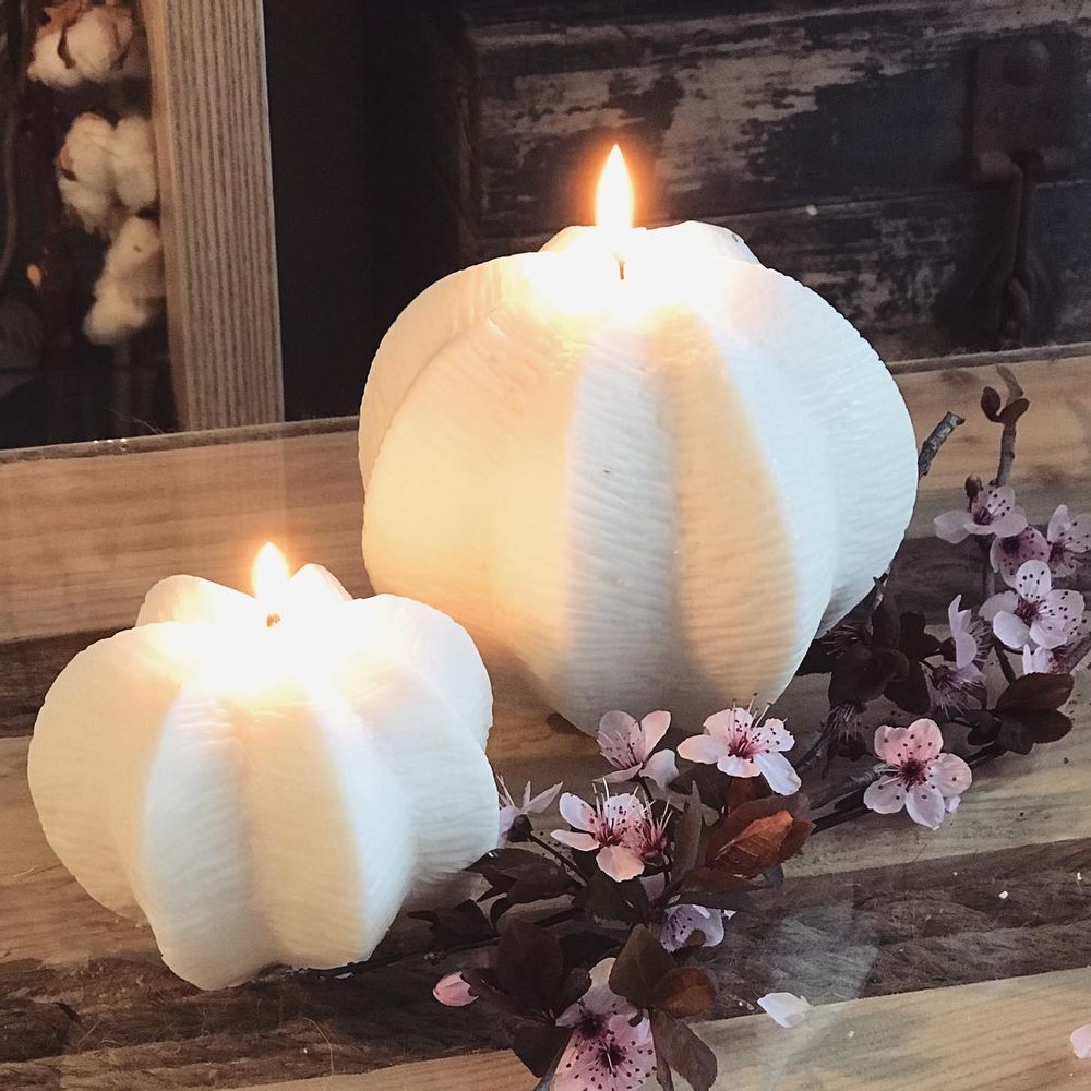 Objets de décoration - BOUGIE ROSETTE - KANDHELA