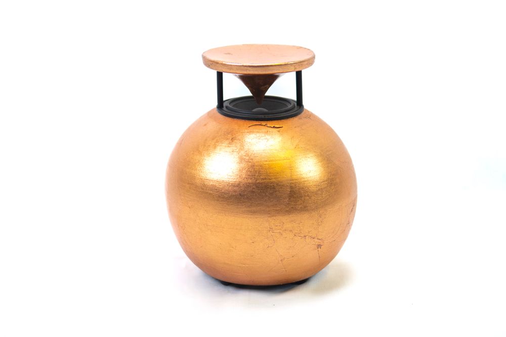 Speakers and radios - Zefira – Portable speaker copper leaf - DEDALICA