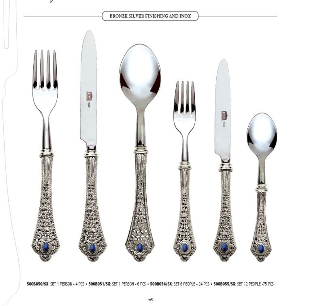 Cutlery set - 500B055-G - IBIAGI