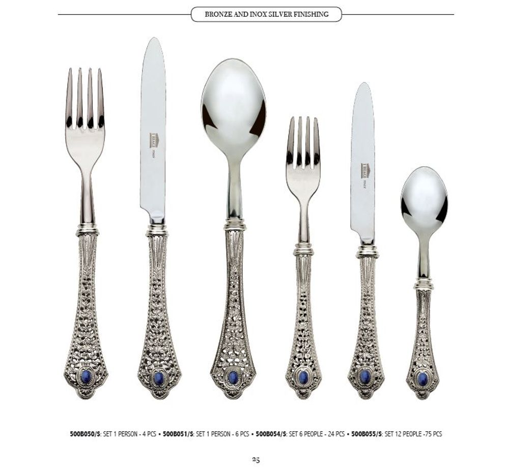 Cutlery set - 500B055-G - IBIAGI