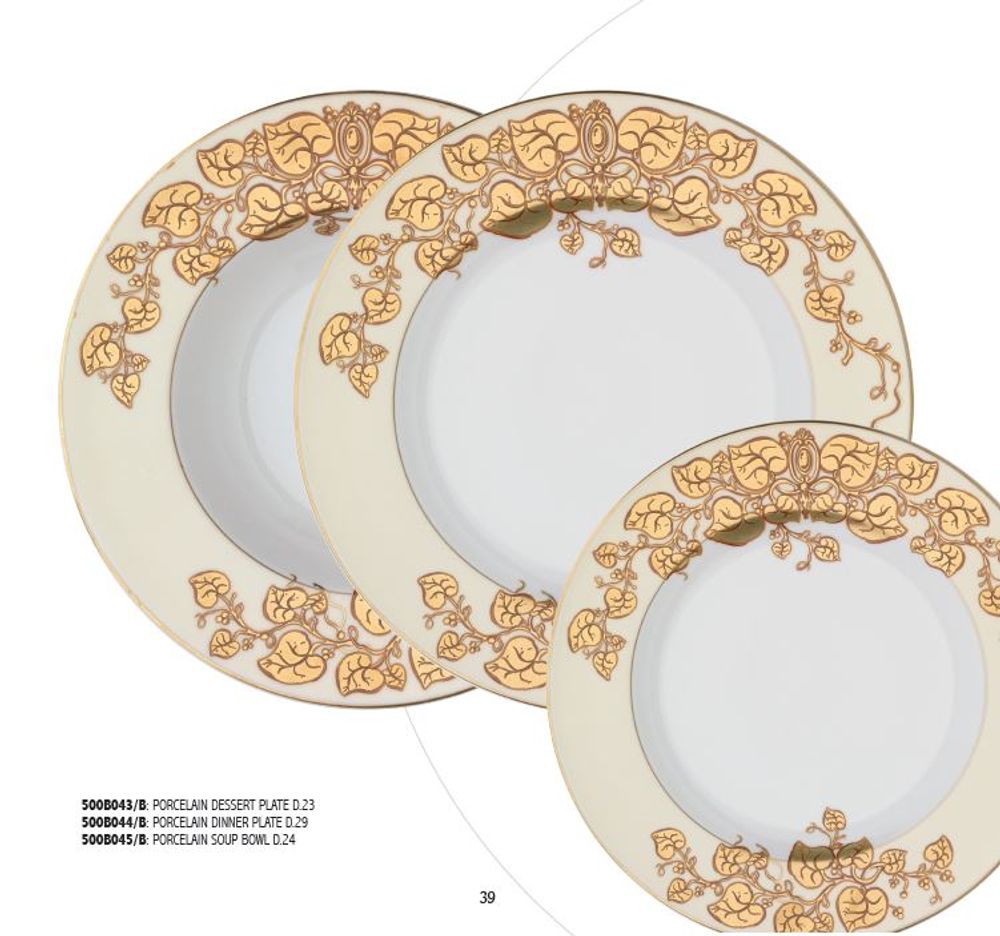 Formal plates - 500B043-500B045 - IBIAGI