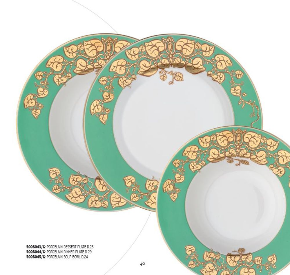 Formal plates - 500B043-500B045 - IBIAGI