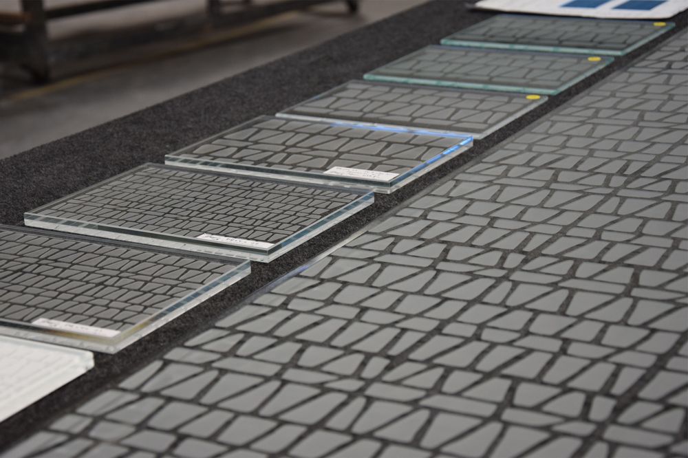 Wall panels - Sandblasted partition - GRAV'OR